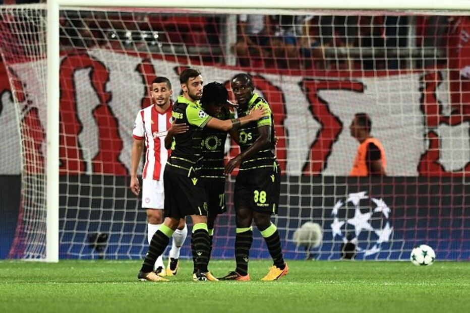 Jogo Olympiacos - Sporting, na Grécia