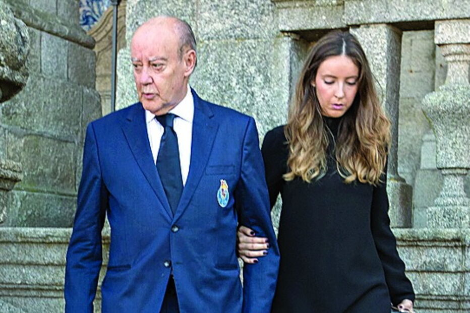 Pinto da Costa com a filha, Joana