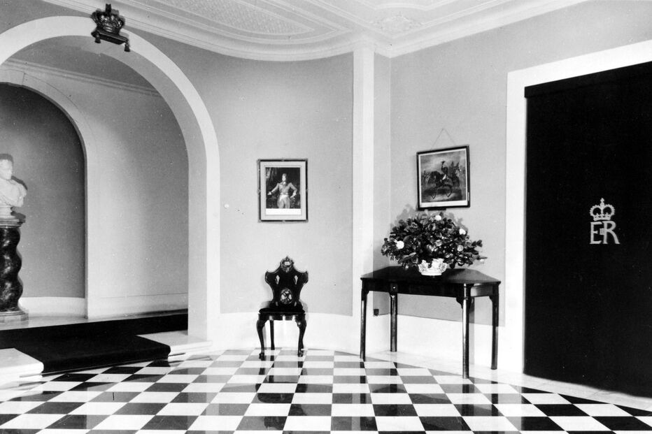 O palacete da Lapa, nos tempos em que estava ao serviço da diplomacia britânica