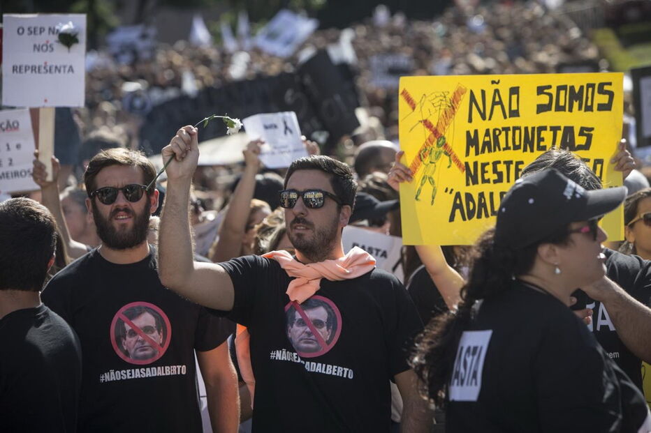 Manifestação dos enfermeiros