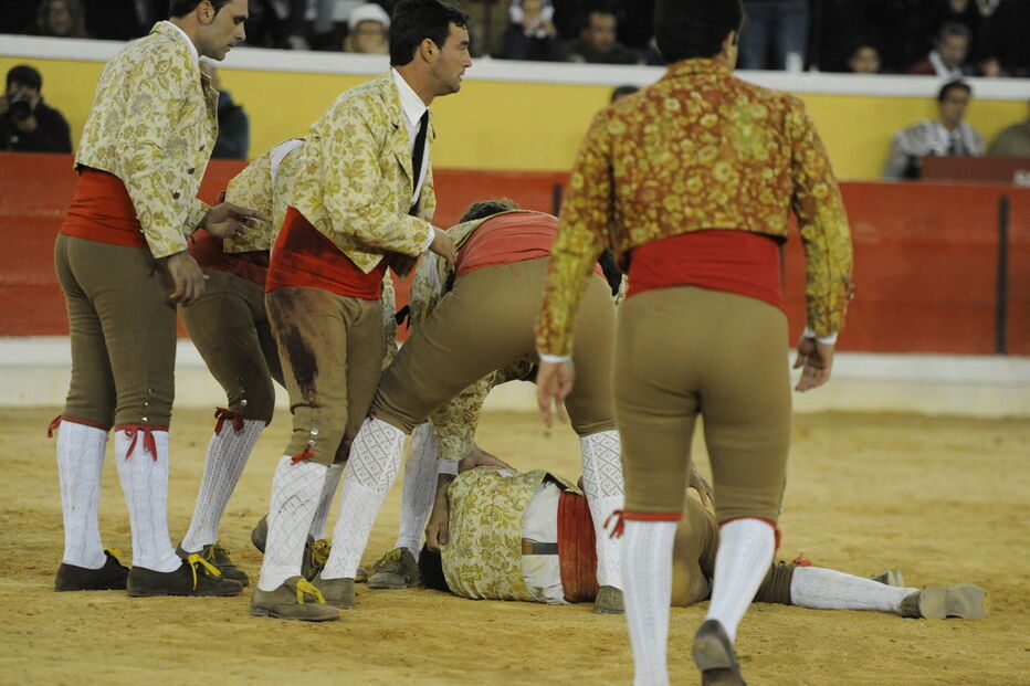 Fernando Quintela na pega que lhe tirou a vida