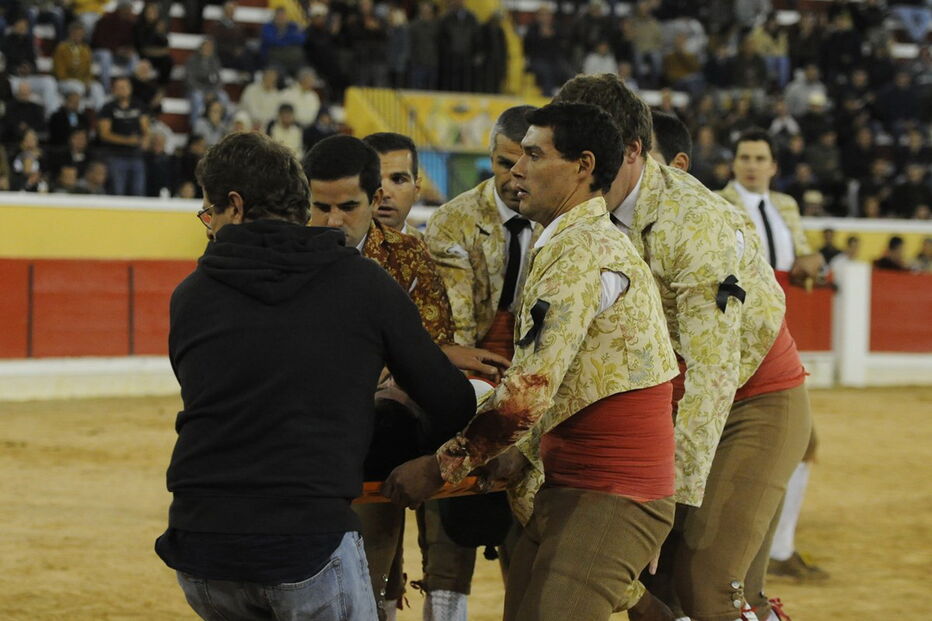 Fernando Quintela na pega que lhe tirou a vida