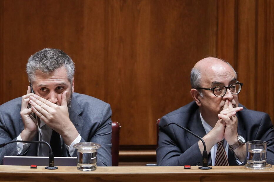 Ministro da Defesa, Azeredo Lopes, no Parlamento