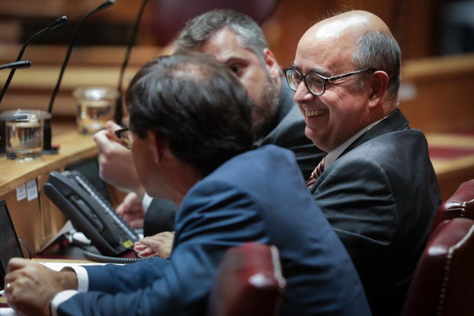 Ministro da Defesa, Azeredo Lopes, no Parlamento