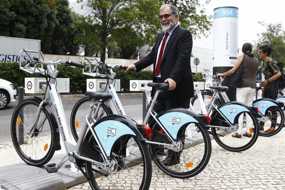 Apresentação do sistema de bicicletas partilhadas da EMEL