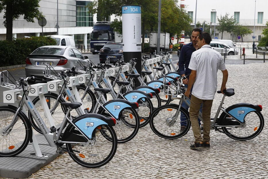 Apresentação do sistema de bicicletas partilhadas da EMEL
