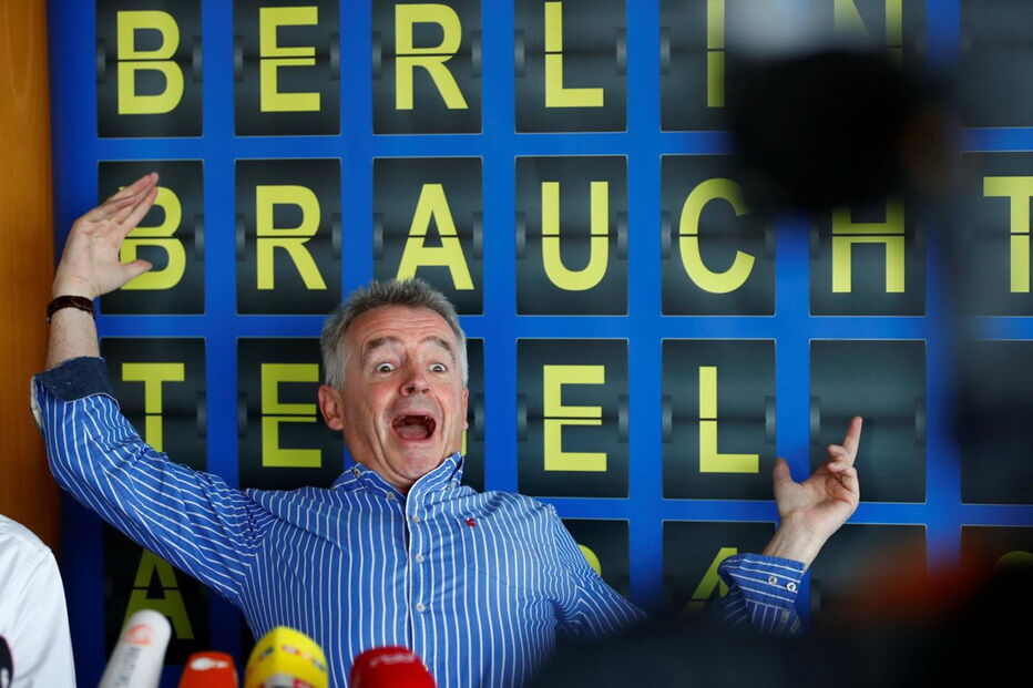 Michael O'Leary , o patrão da Ryanair