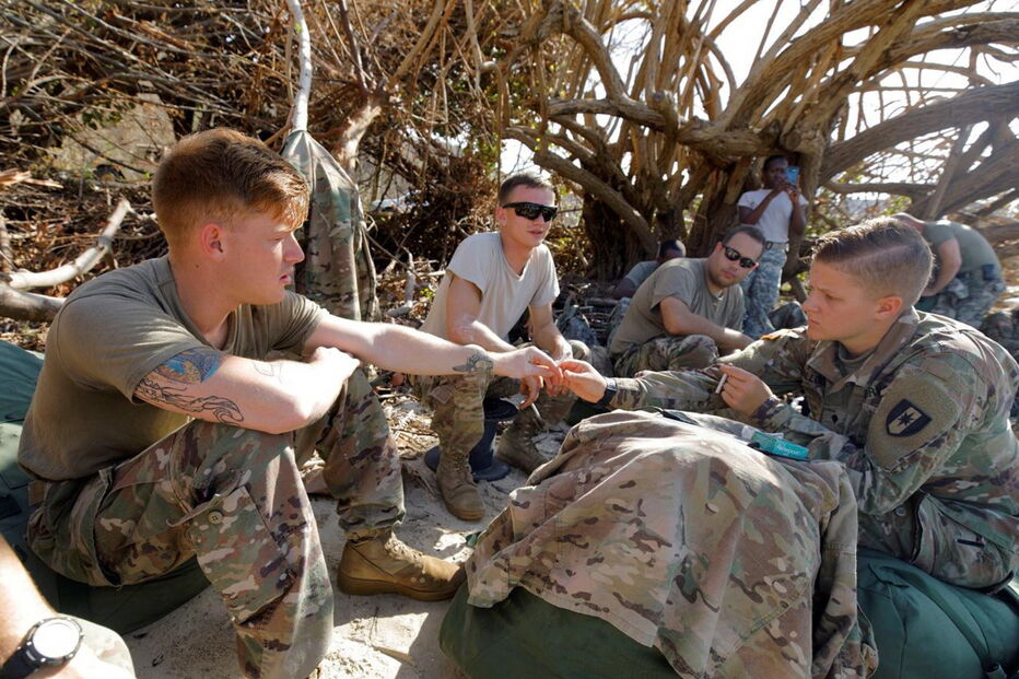 Furacão Maria aproxima-se das ilhas Virgem Americanas, onde forças armadas tomam posição