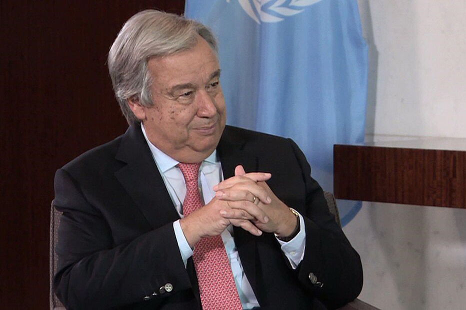 António Guterres, secretário -geral da ONU