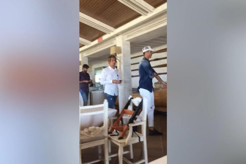 Ronaldo almoçou com Fábio Coentrão no Guincho