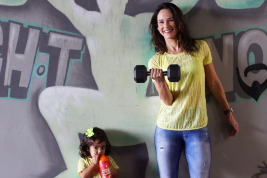 Julyana e a família