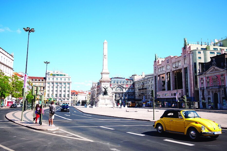 Acidente na baixa de Lisboa 