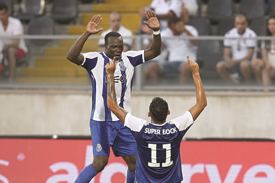 Aboubakar e Soares, do FC Porto