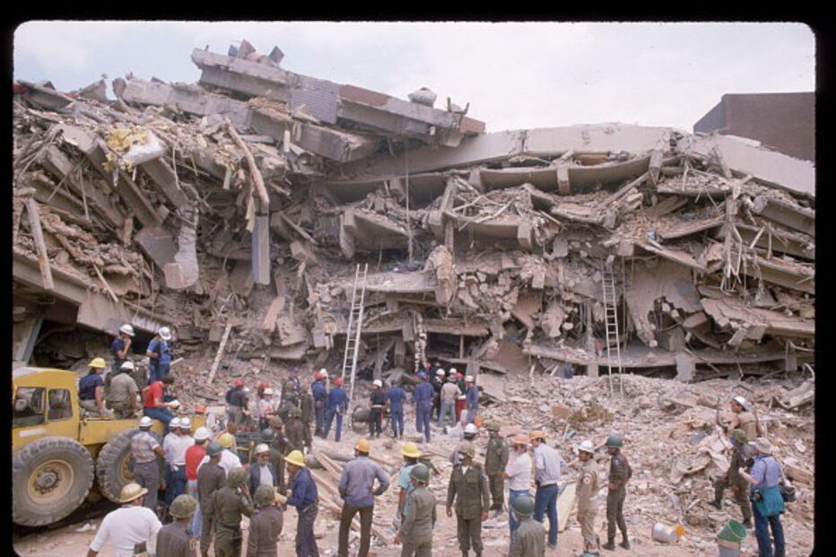 Sismo matou milhares de pessoas no México, em 1985