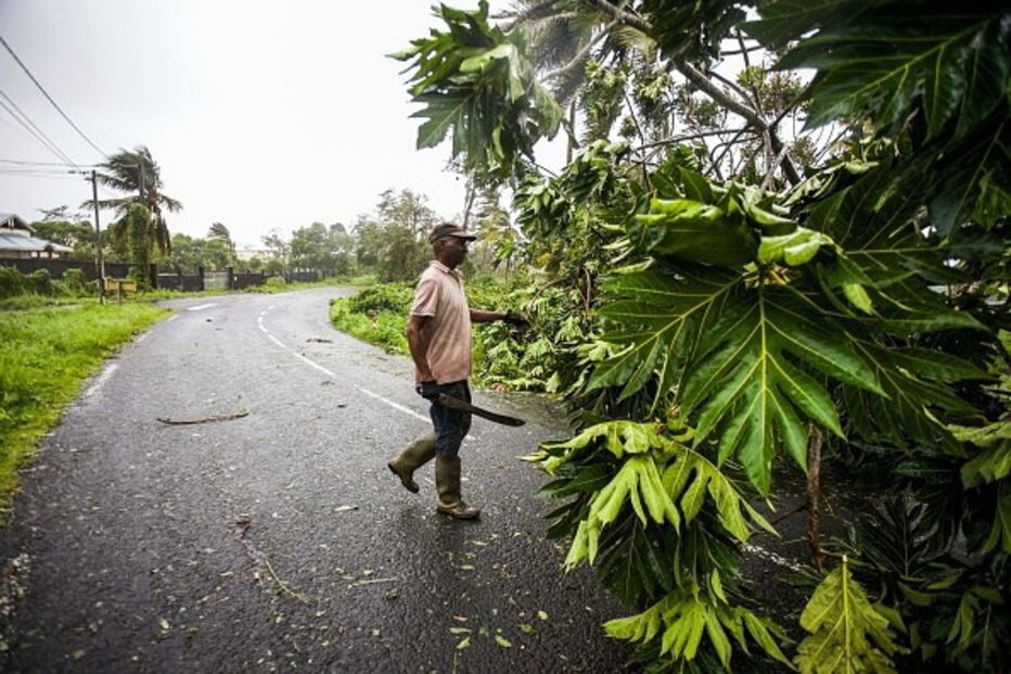 Furacão Maria em Guadalupe