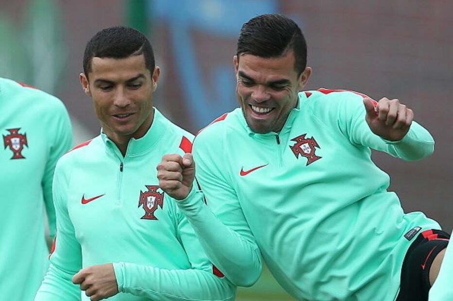 Cristiano Ronaldo e Pepe