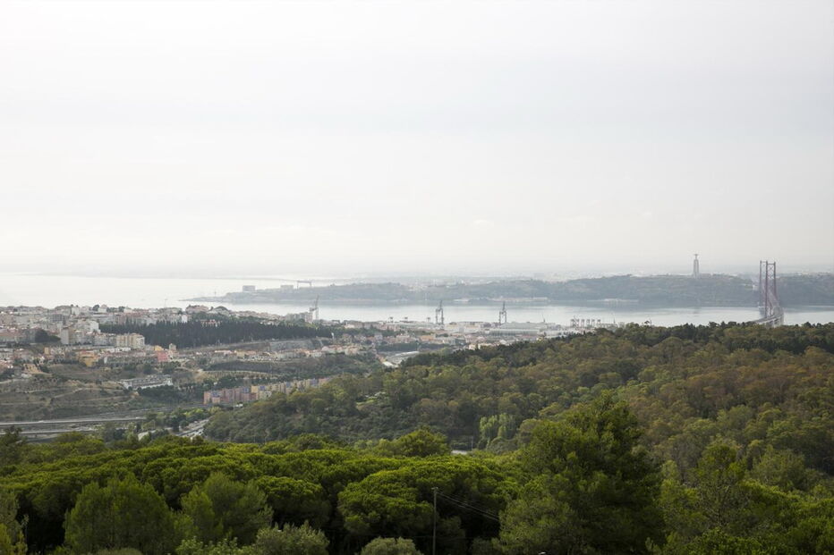 O antigo restaurante panorâmico de Monsanto, antes da intervenção que transformou em Miradouro