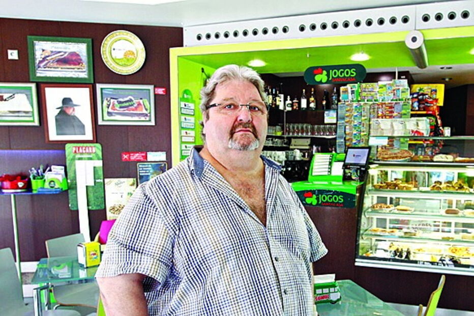 João Veloso, da pastelaria-padaria O Moleirinho, diz que não se pode viver de ilusões