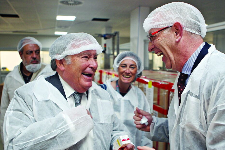 Basílio Horta visitou a farmacêutica Hikma que está a construir um novo edifício para expandir a atividade fabril 