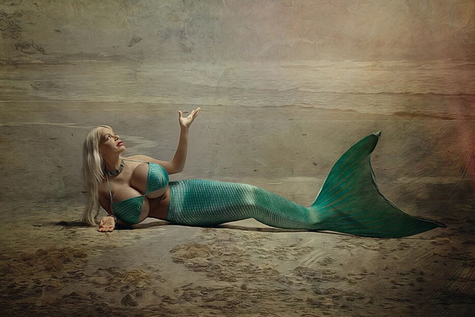 Modelo com “os maiores seios da Europa” escurece tom de pele