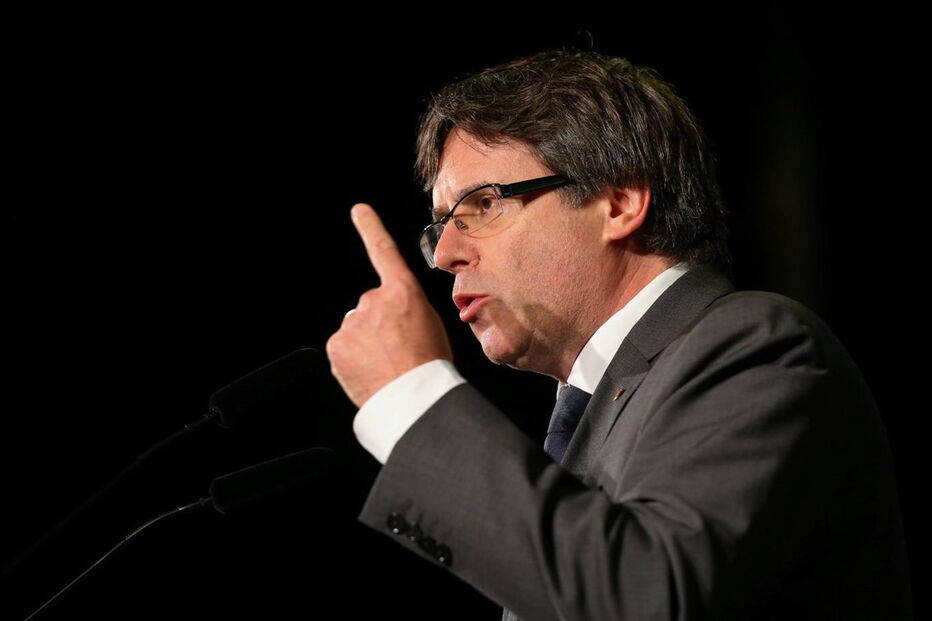 Carles Puigdemont, presidente do governo da Catalunha