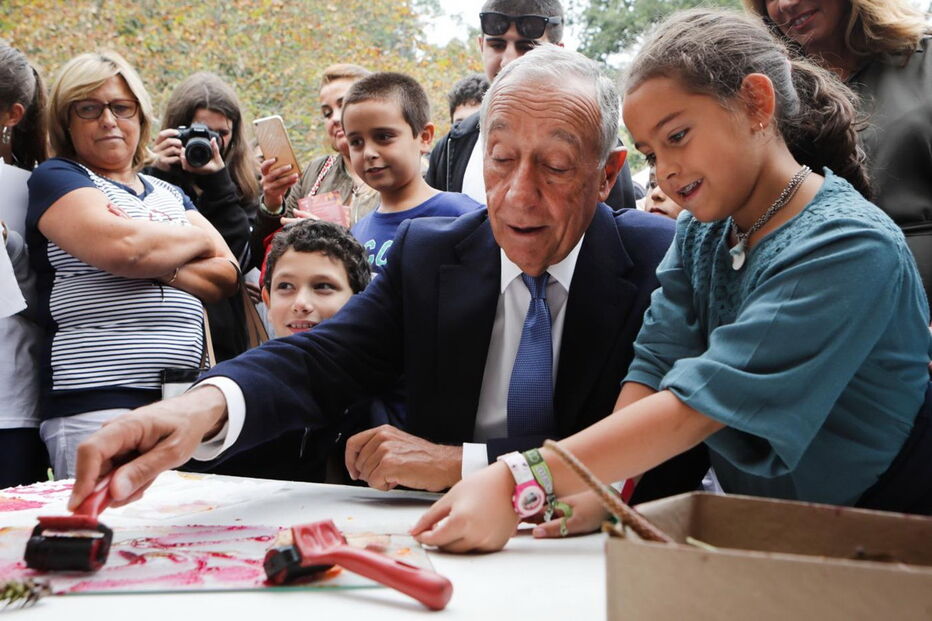 Marcelo Rebelo de Sousa em Serralves