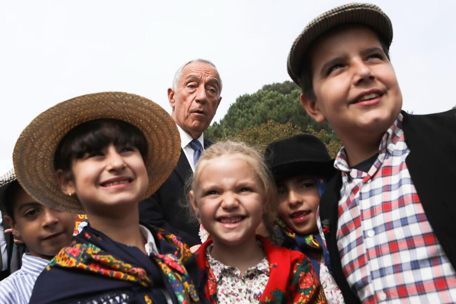 Marcelo Rebelo de Sousa em Serralves