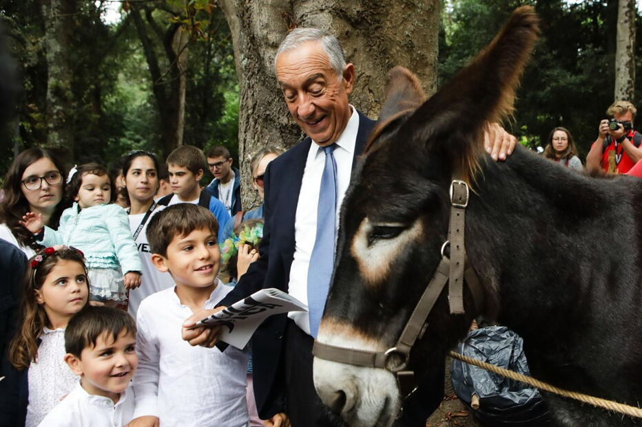 Marcelo Rebelo de Sousa em Serralves