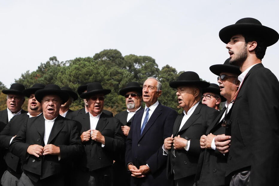 Marcelo Rebelo de Sousa em Serralves