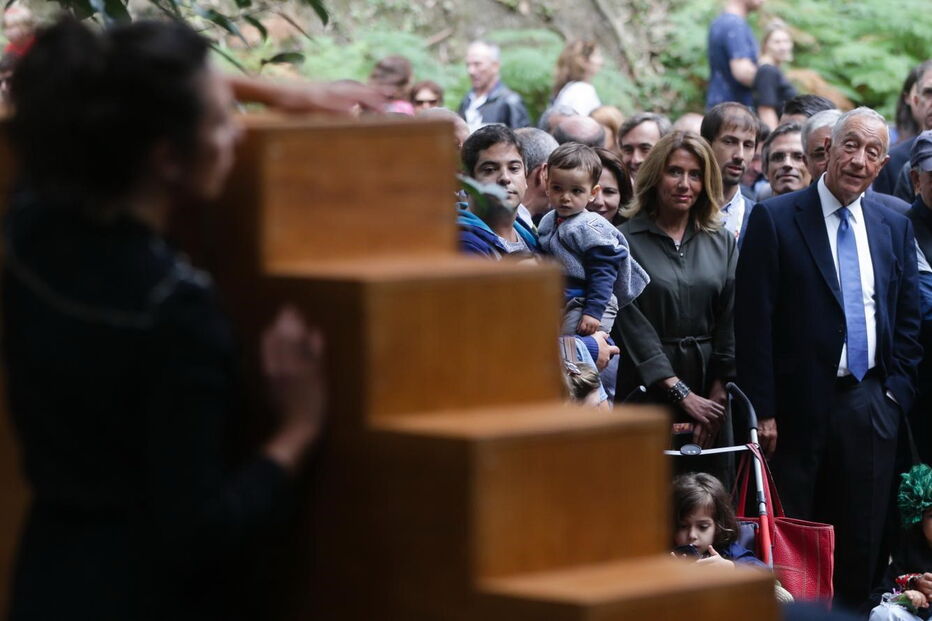 Marcelo Rebelo de Sousa em Serralves