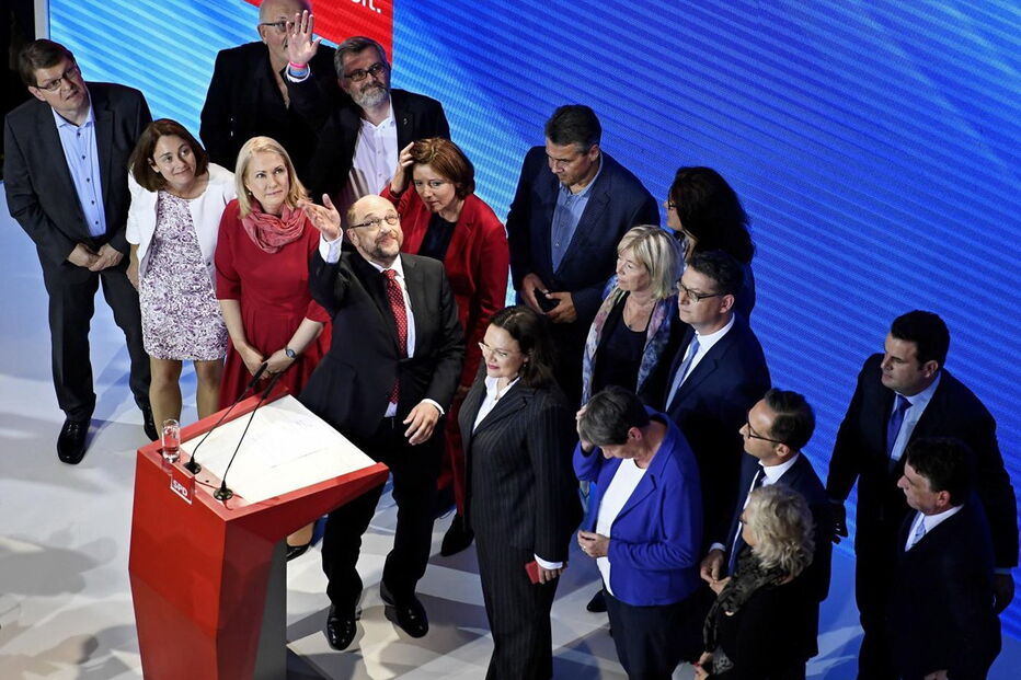 Martin Schulz, líder do partido SPD, da Alemanha