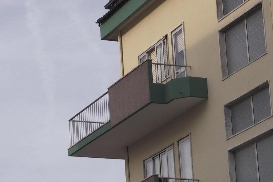 Edifício onde aconteceu a queda fatal