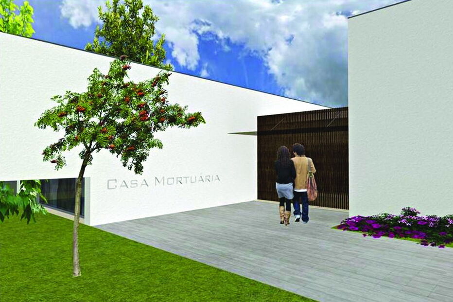 O projeto da casa mortuária