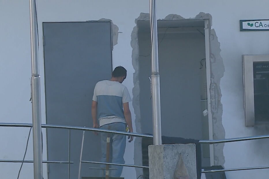 Grupo explode caixa de multibanco na Póvoa de Varzim