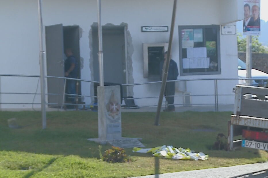 Grupo explode caixa de multibanco na Póvoa de Varzim