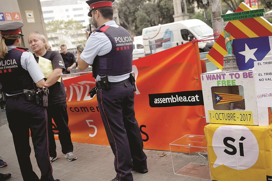 Polícias catalães identificaram responsáveis pelas assembleias de voto