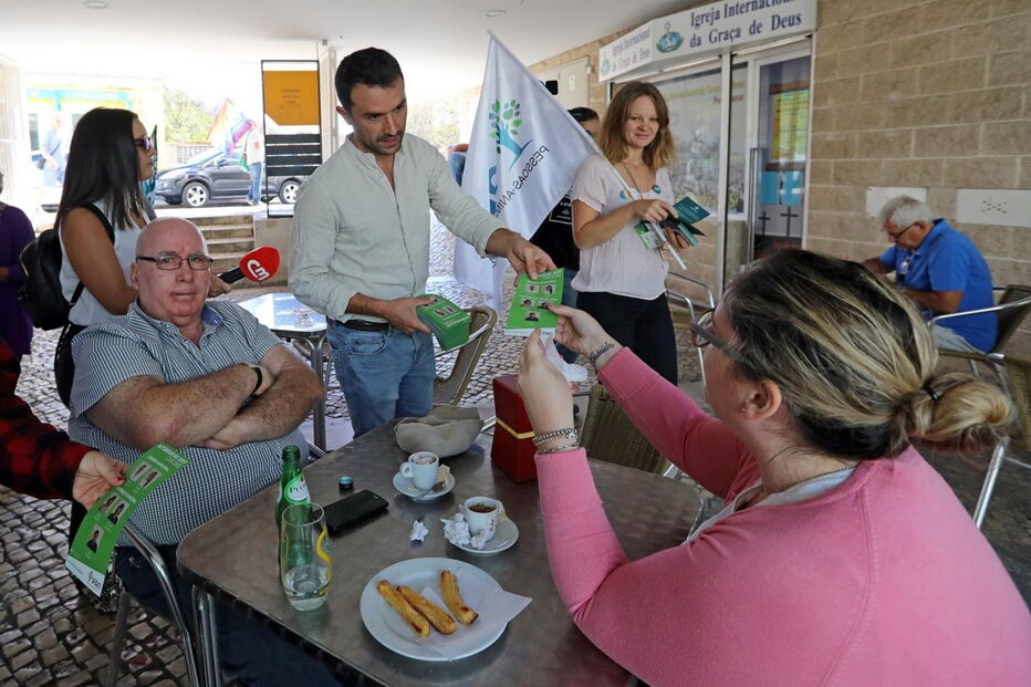 Francisco Guerreiro é o candidato do PAN (partido Pessoas-Animais-Natureza) na corrida à Câmara Municipal de Cascias nas autárquicas de 1 de outubro     