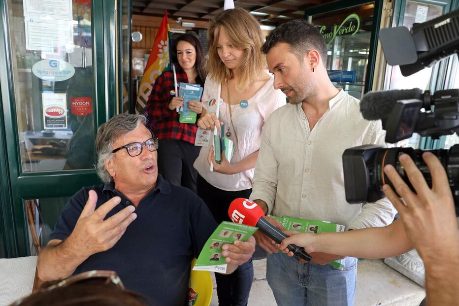 Francisco Guerreiro é o candidato do PAN (partido Pessoas-Animais-Natureza) na corrida à Câmara Municipal de Cascias nas autárquicas de 1 de outubro     