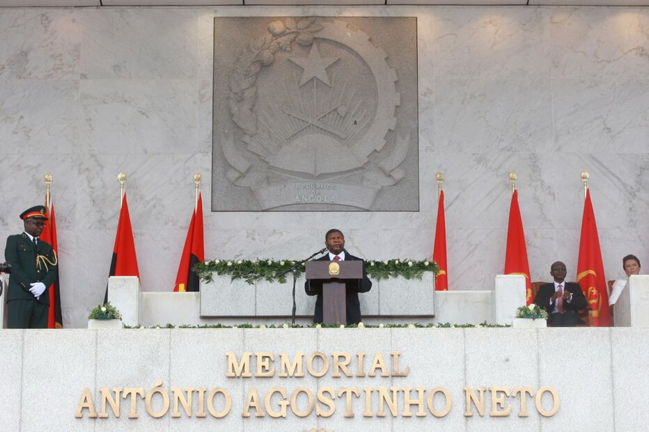 Marcelo na tomada de posse do novo Presidente de Angola