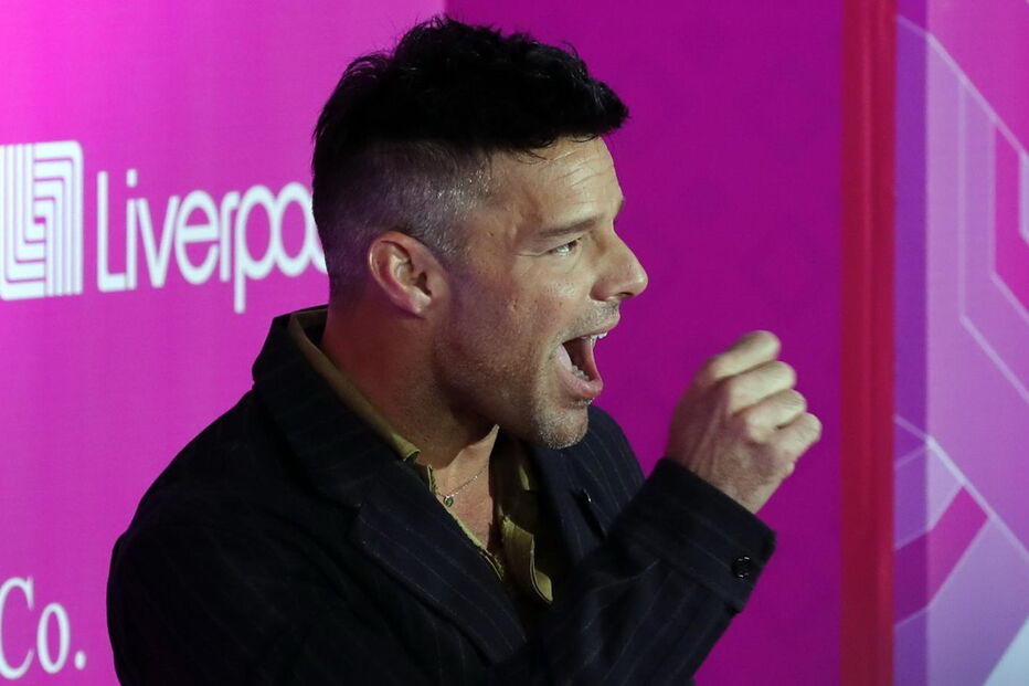 O cantor Ricky Martin