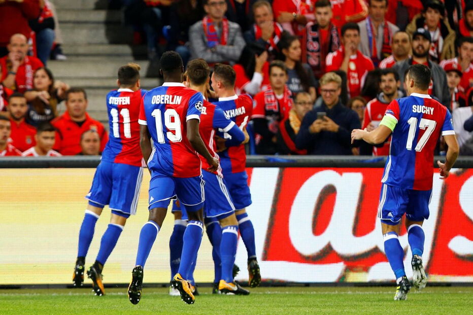 As melhores imagens do Basileia-Benfica