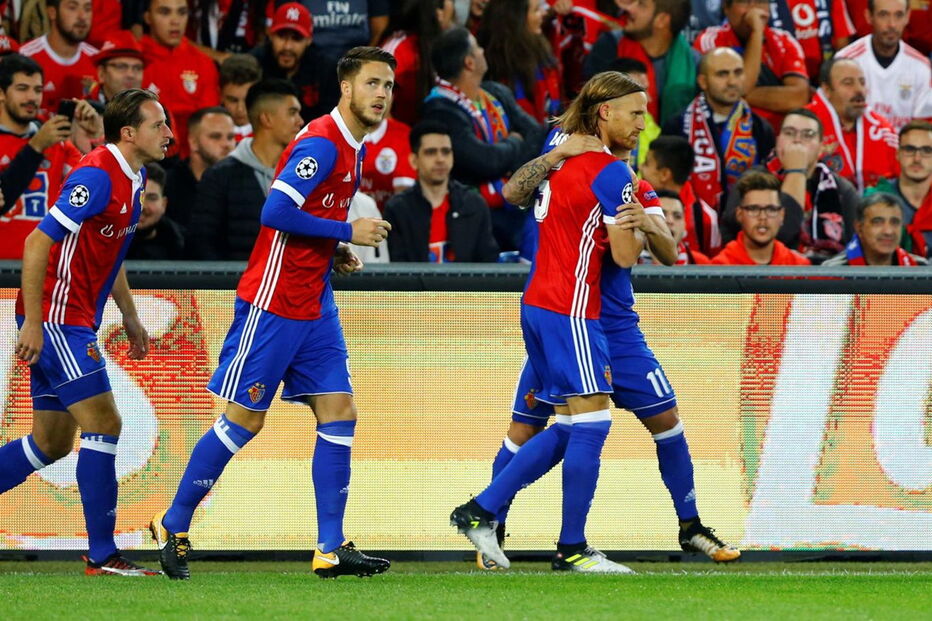 As melhores imagens do Basileia-Benfica