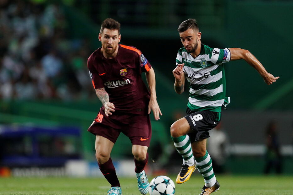 Barcelona veio até Alvalade jogar com o Sporting para a Champions