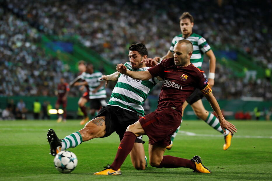 Barcelona veio até Alvalade jogar com o Sporting para a Champions