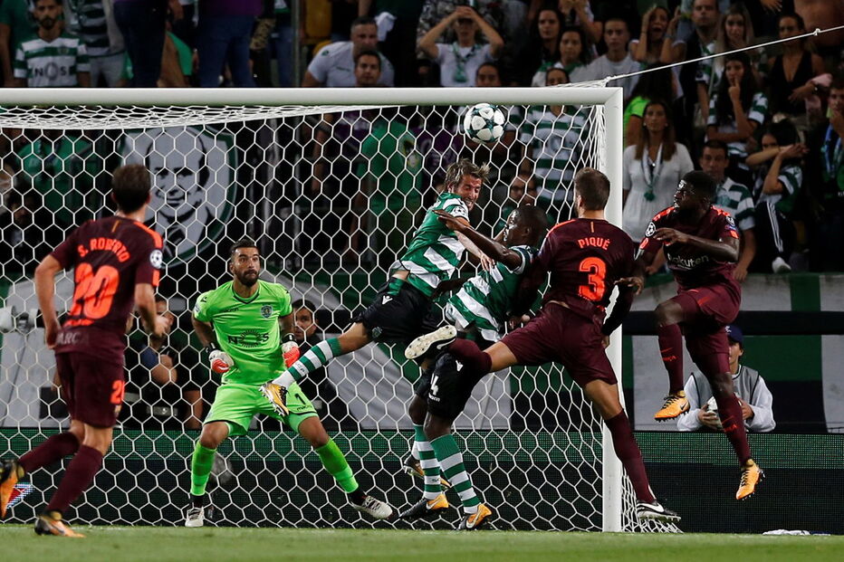 Barcelona veio até Alvalade jogar com o Sporting para a Champions