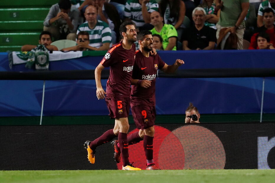 Barcelona veio até Alvalade jogar com o Sporting para a Champions