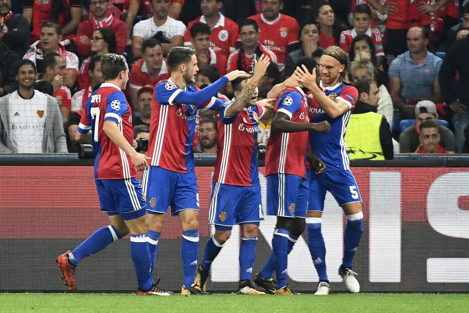 As melhores imagens do Basileia-Benfica