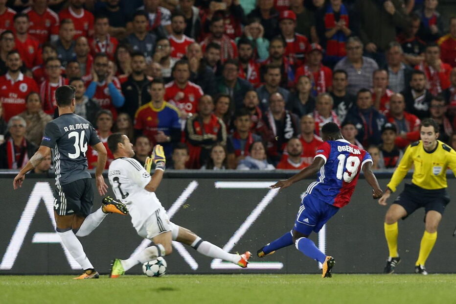 As melhores imagens do Basileia-Benfica