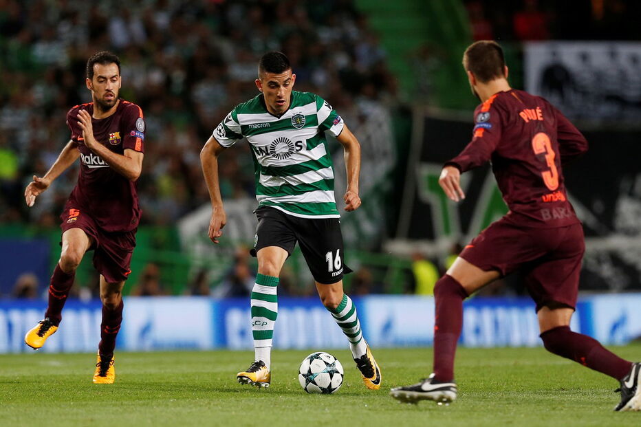 Barcelona veio até Alvalade jogar com o Sporting para a Champions