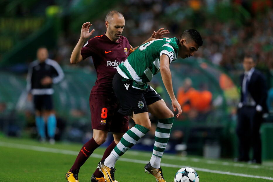 Barcelona veio até Alvalade jogar com o Sporting para a Champions